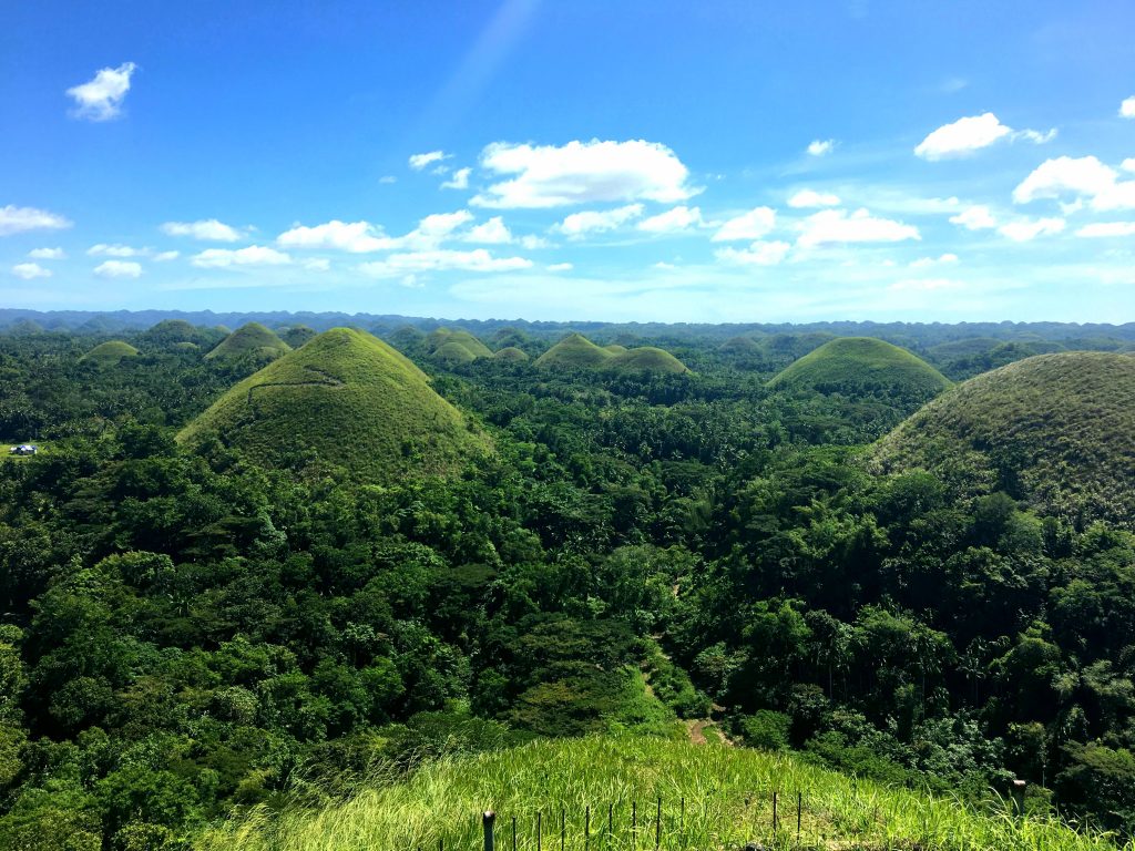 Aussichtspunkt Bohol auf die Chocolate Hills