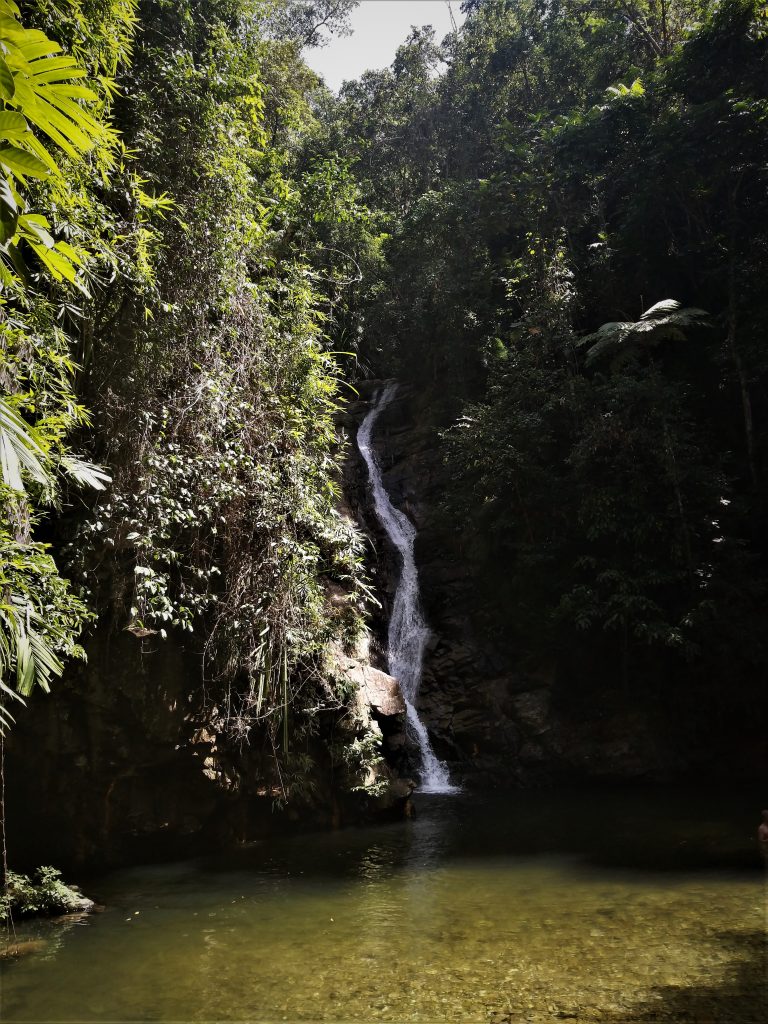Pamuayan Falls in Port Barton