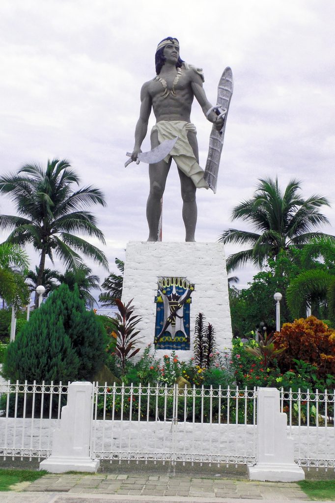 Denkmal Lapu lapu auf mactan island cebu