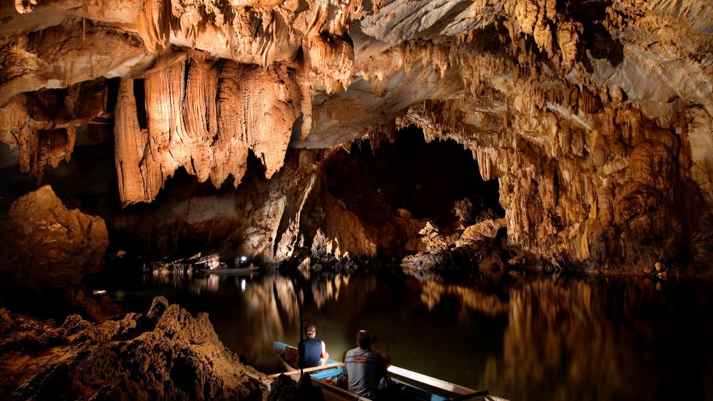 Der längste unterirdische Fluss der Welt bei Puerto Princesa © Philippine Department of Tourism